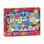 Cra-Z-Art Softee Dough 6 in 1 Value Set