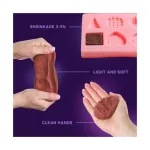 Okto 10pcs Sensory Art Air Clay Colours S - W06 Chocolate