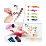 Okto 10pcs Sensory Art Air Clay Colours S - W06 Chocolate