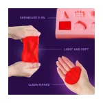 Okto 10pcs Sensory Art Air Clay Colours S - W05 Red