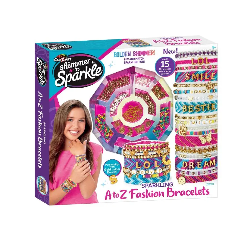 Cra-Z-Art Shimmer 'n Sparkle A to Z Fashion Bracelets