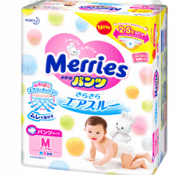 Japanese diapers panties Merries PL (6-11 kg)-cxctoys-limassol-cyprus