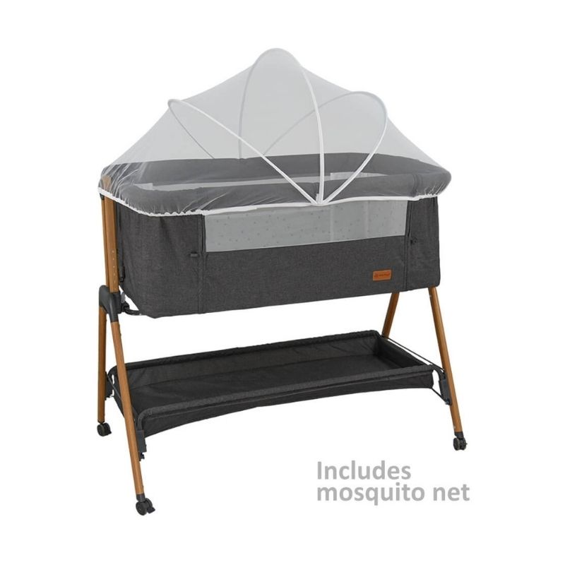 Bebe Stars Crystal Graphite Cradle