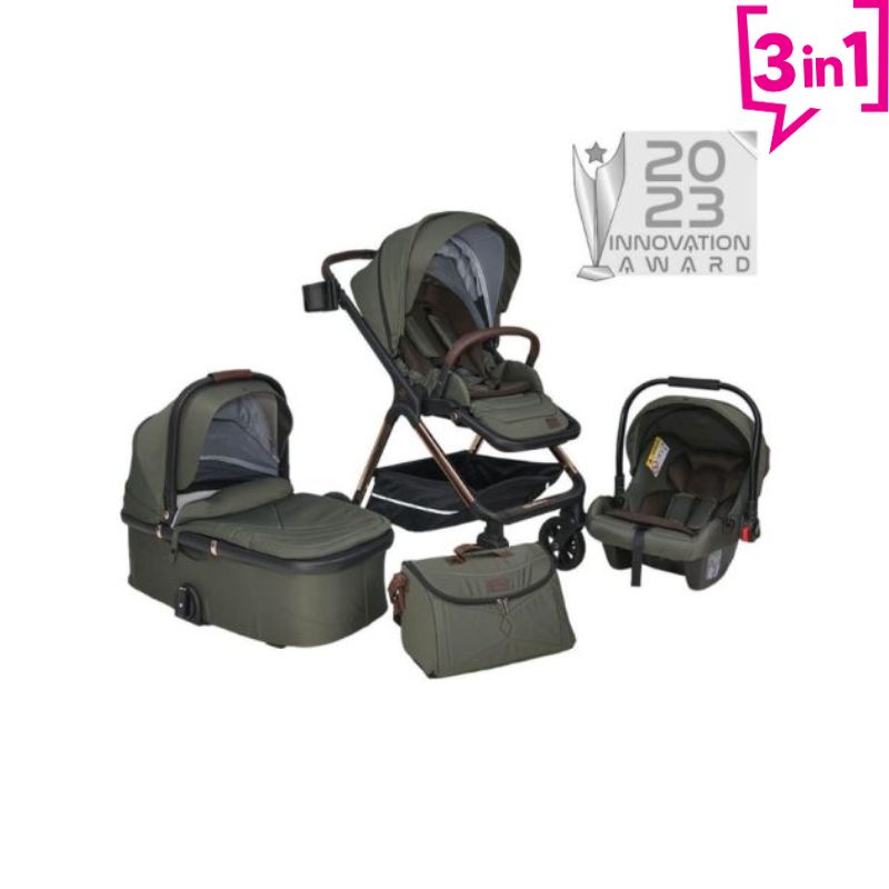 Bebe Stars Modular System Nammos 3in1 Olive