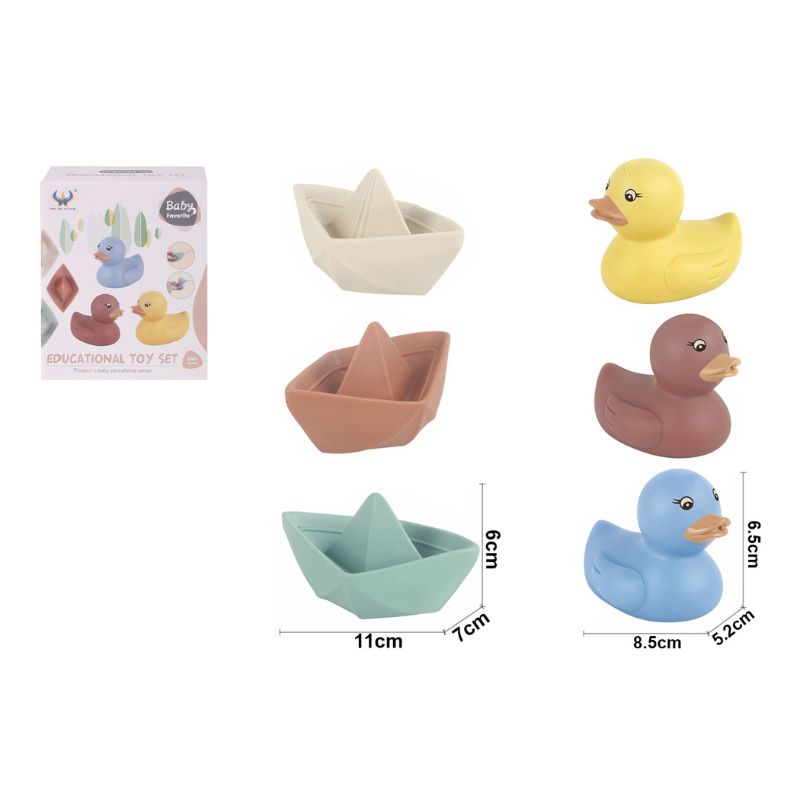 Infinity Toys Soft bath toys (6PCS)