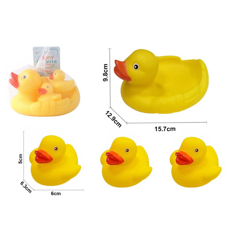 Infinity Toys Soft duck (4PCS)